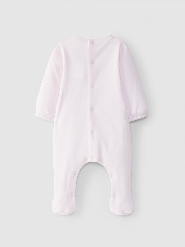 Babygrow favos com bordado