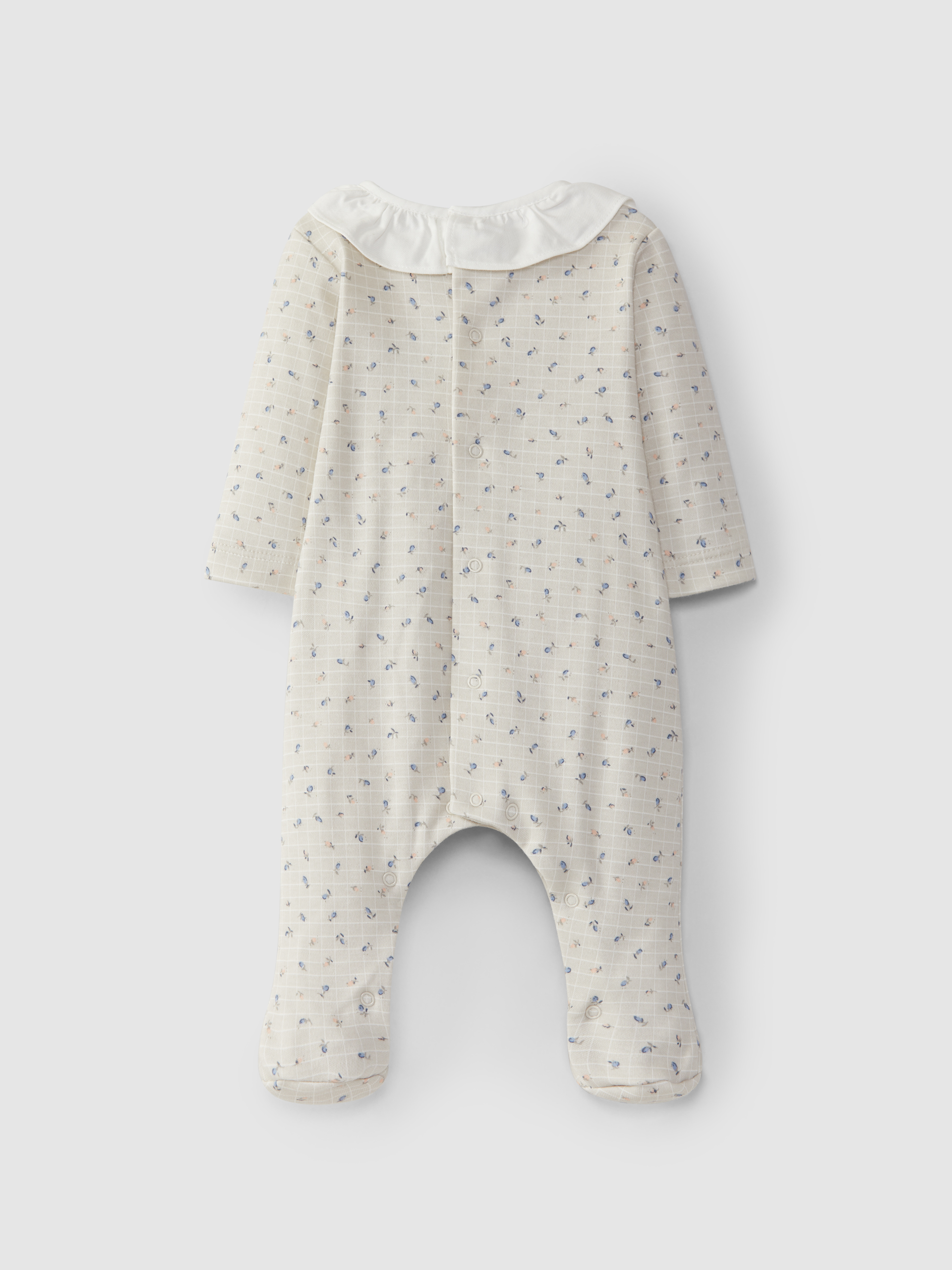 Babygrow imprimé col à volant
