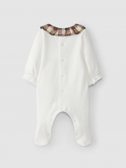 Babygrow Noël col à volant Babygrow Noël col à volant