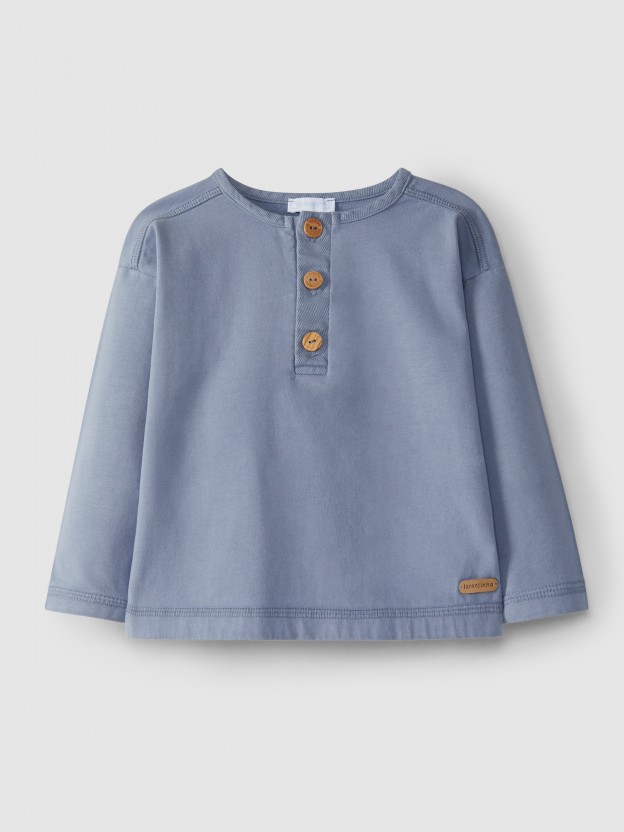 Plain longsleeve with elbow patches Plain longsleeve with elbow patches
