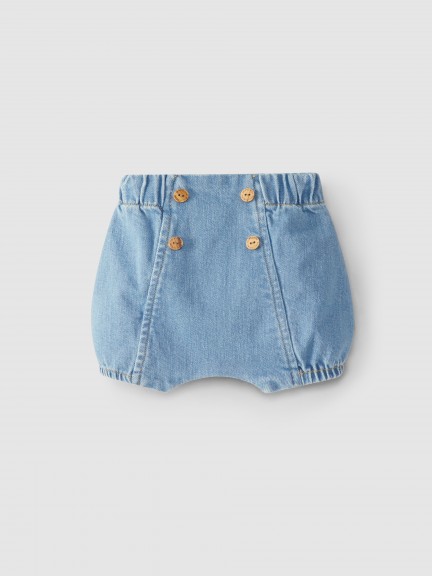 Pantalones cortos vaqueros pull-up Pantalones cortos vaqueros pull-up