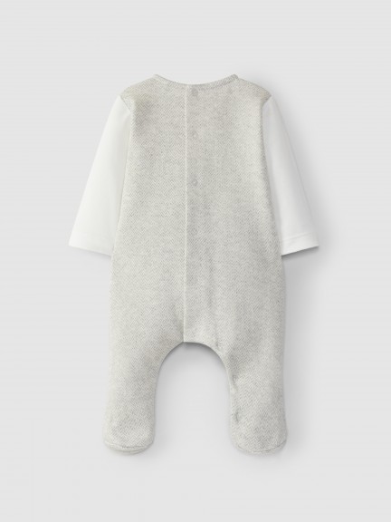 Two-in-one herringbone knit set Two-in-one herringbone knit set