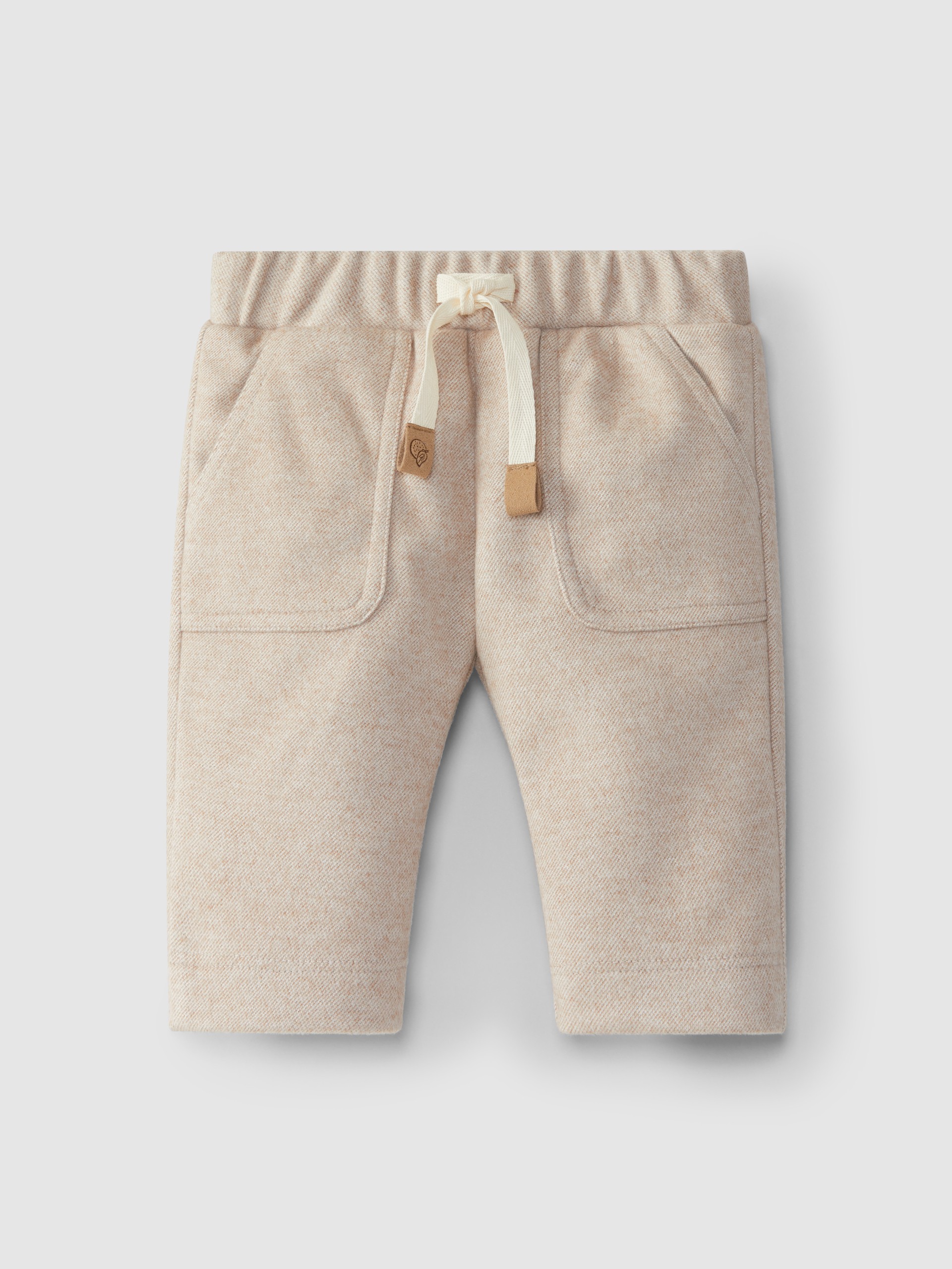 Pantalones pull-up con bolsillos