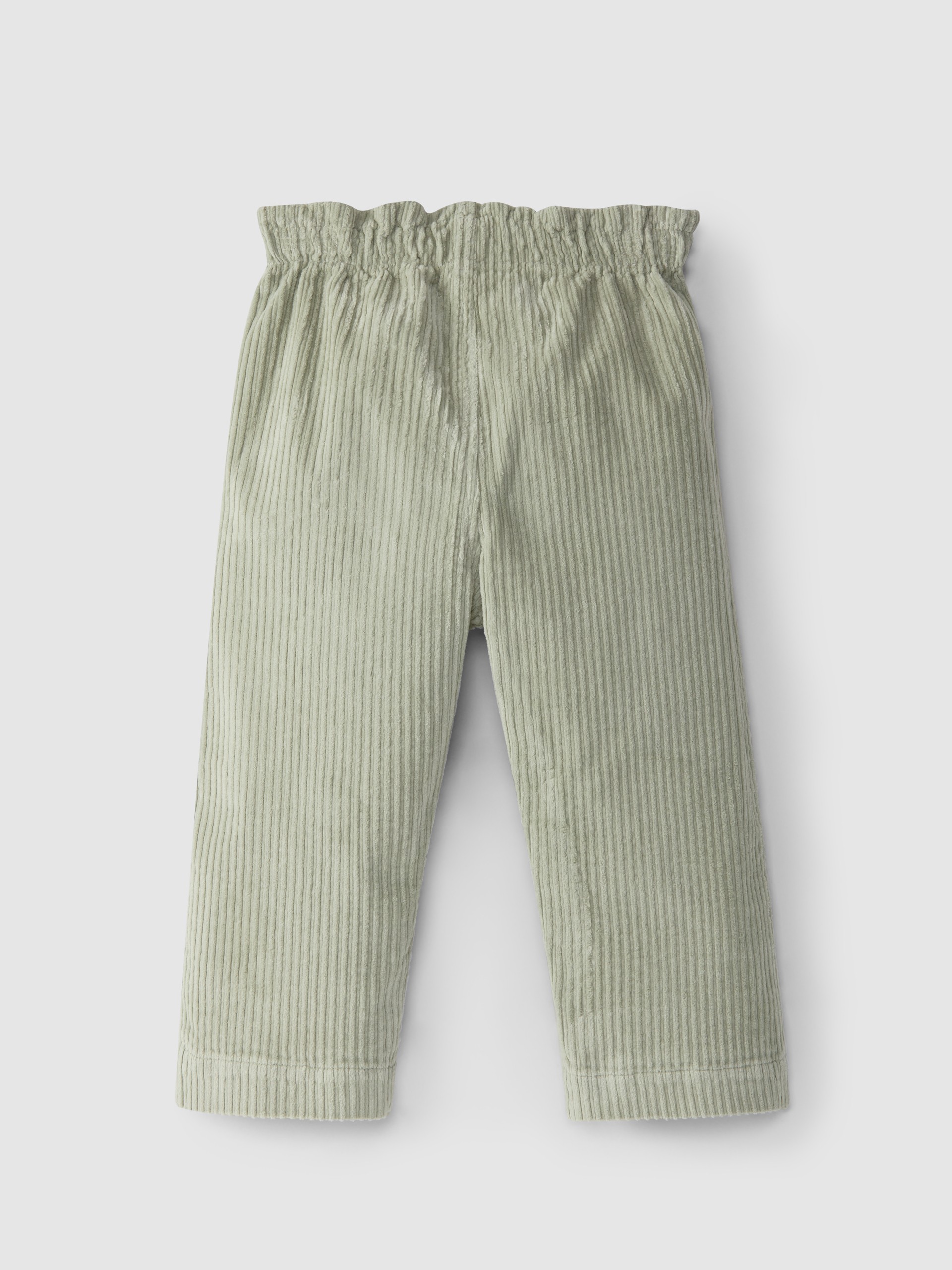 Pantalon pull-up wide leg