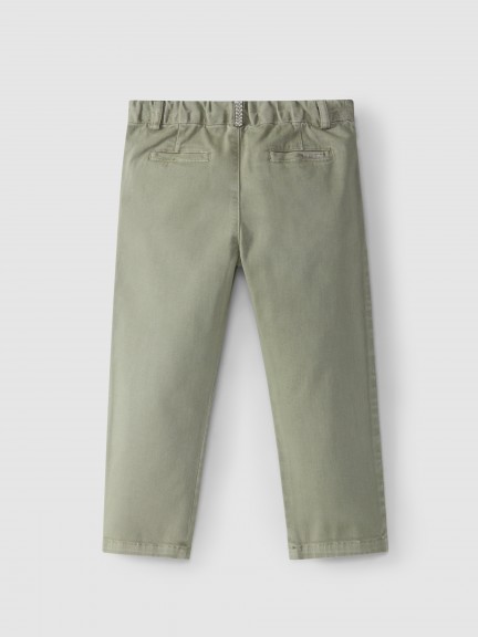 Pantalon en sergé quatre poches Pantalon en sergé quatre poches