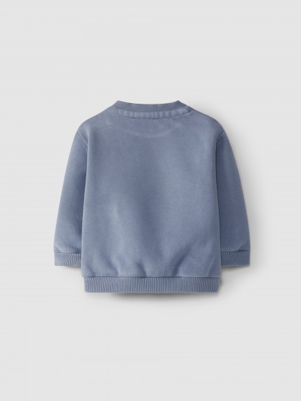 Plush sweatshirt with pocket Plush sweatshirt with pocket