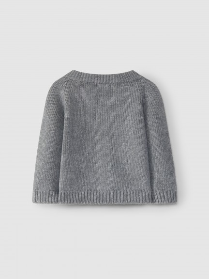 V-neck knitted cardigan V-neck knitted cardigan
