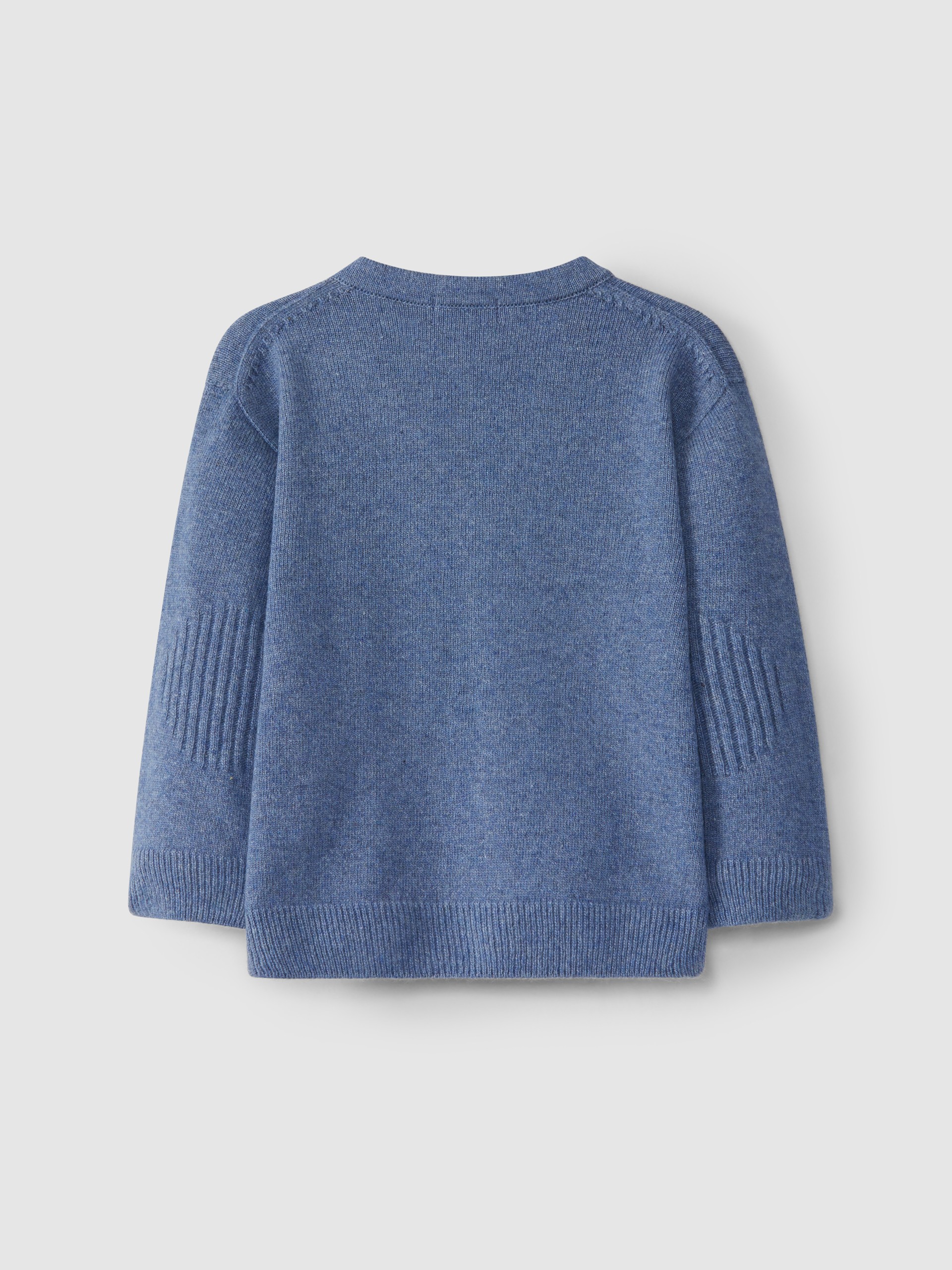 V-neck knitted cardigan