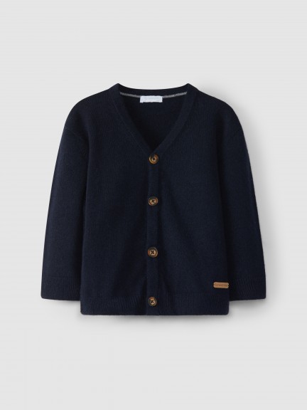 Gilet tricot  col en V