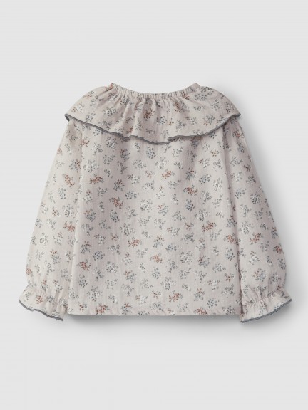Floral muslin blouse Floral muslin blouse