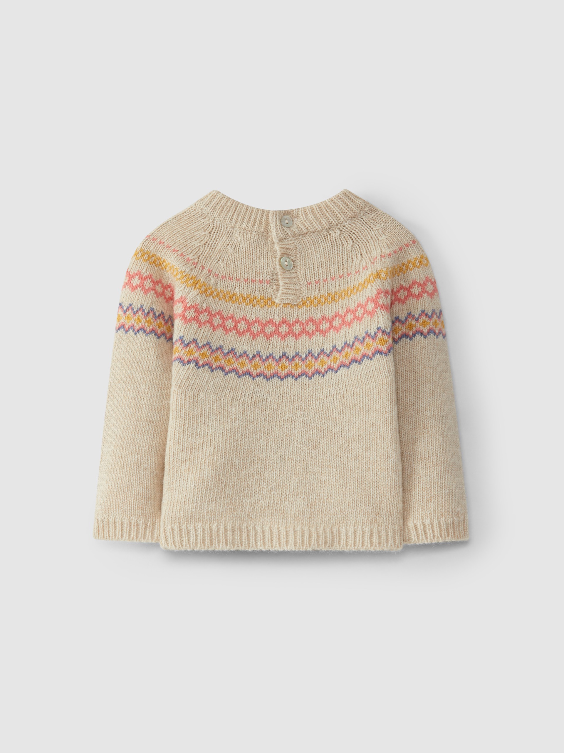 Camisola tricotada jacquard