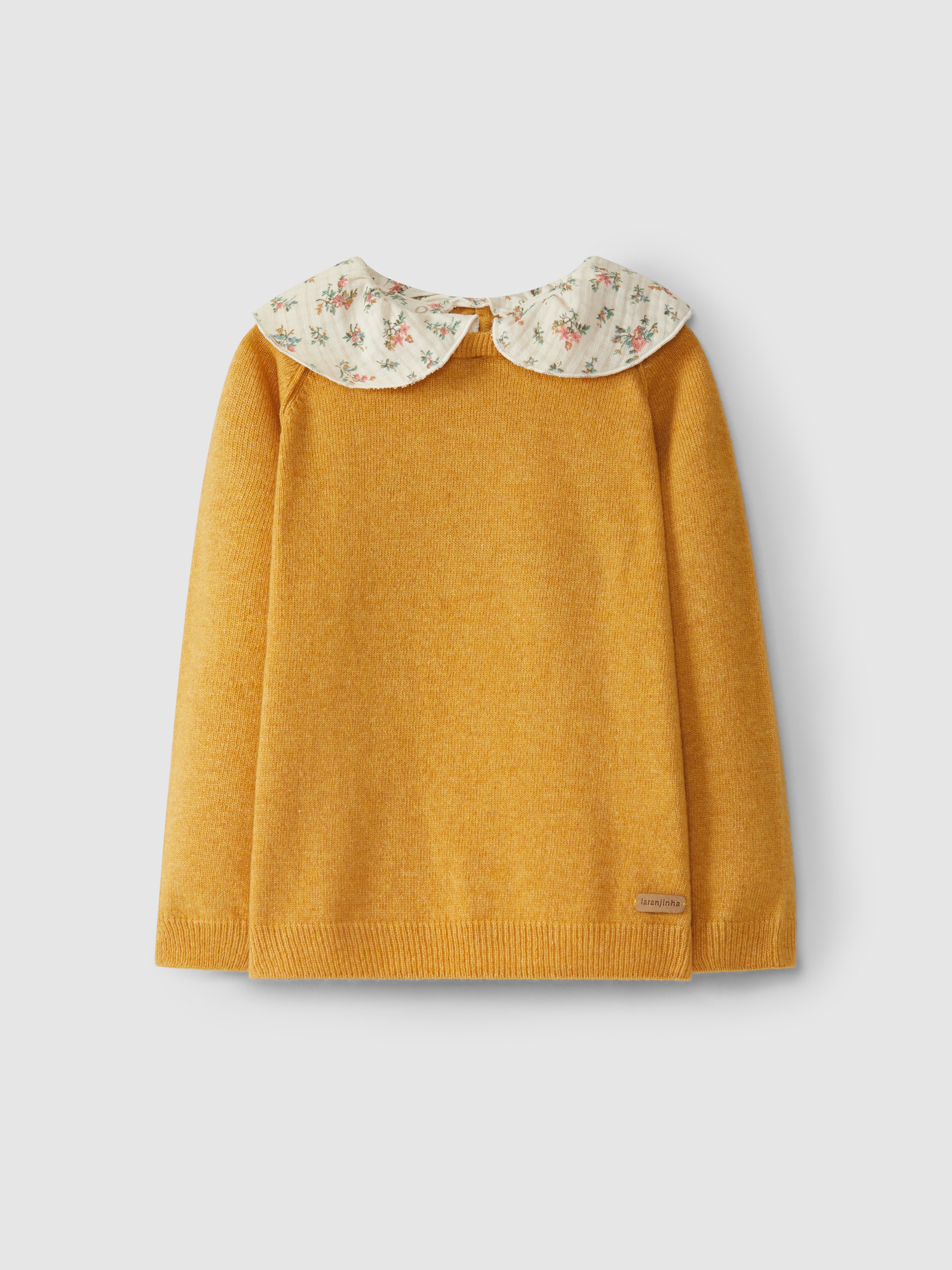 Jersey de punto con cuello movible