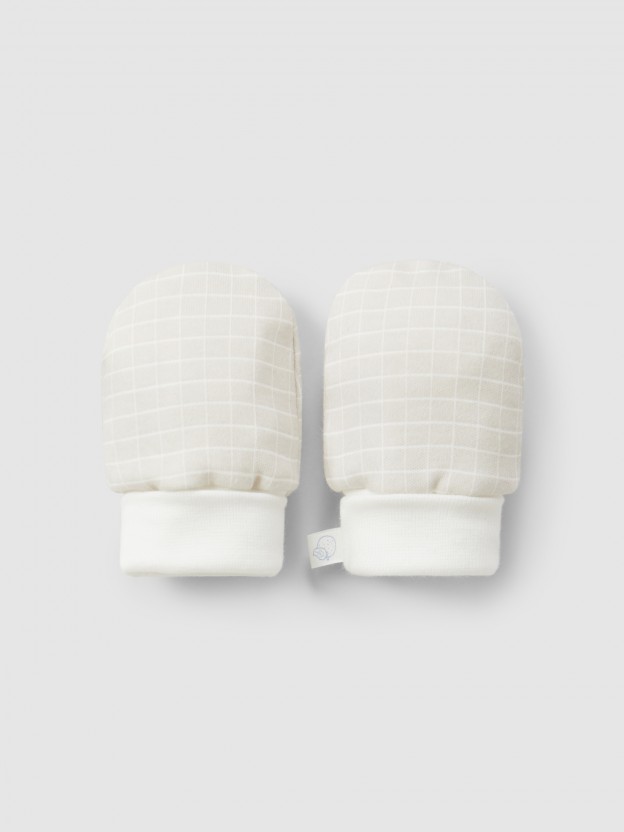 Luvas estampadas Luvas estampadas