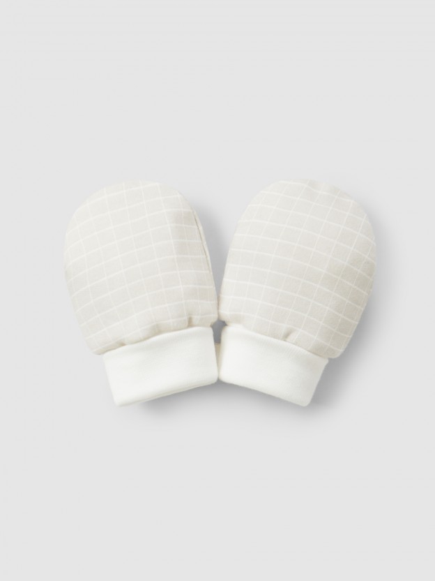 Luvas estampadas Luvas estampadas