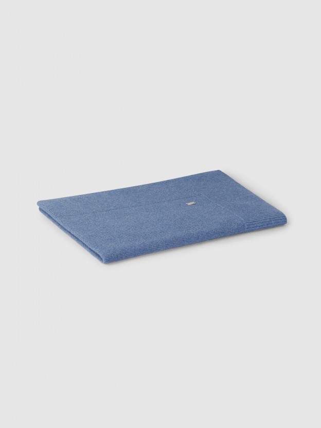 Couverture tricotée avec du cachemire Couverture tricotée avec du cachemire