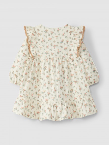Floral muslin dress Floral muslin dress