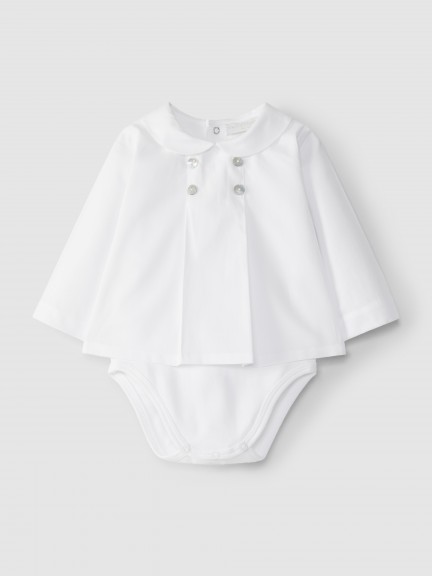 Body Camisa cuello redondo