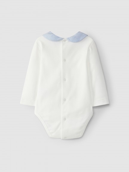 Bodysuit peter pan collar Bodysuit peter pan collar