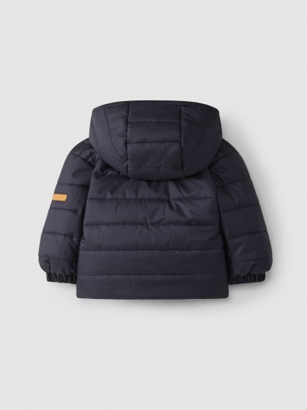 Blouson imperméable molletonné à capuche Blouson imperméable molletonné à capuche