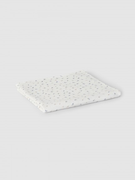 Two-pack printed burping cloth Two-pack printed burping cloth