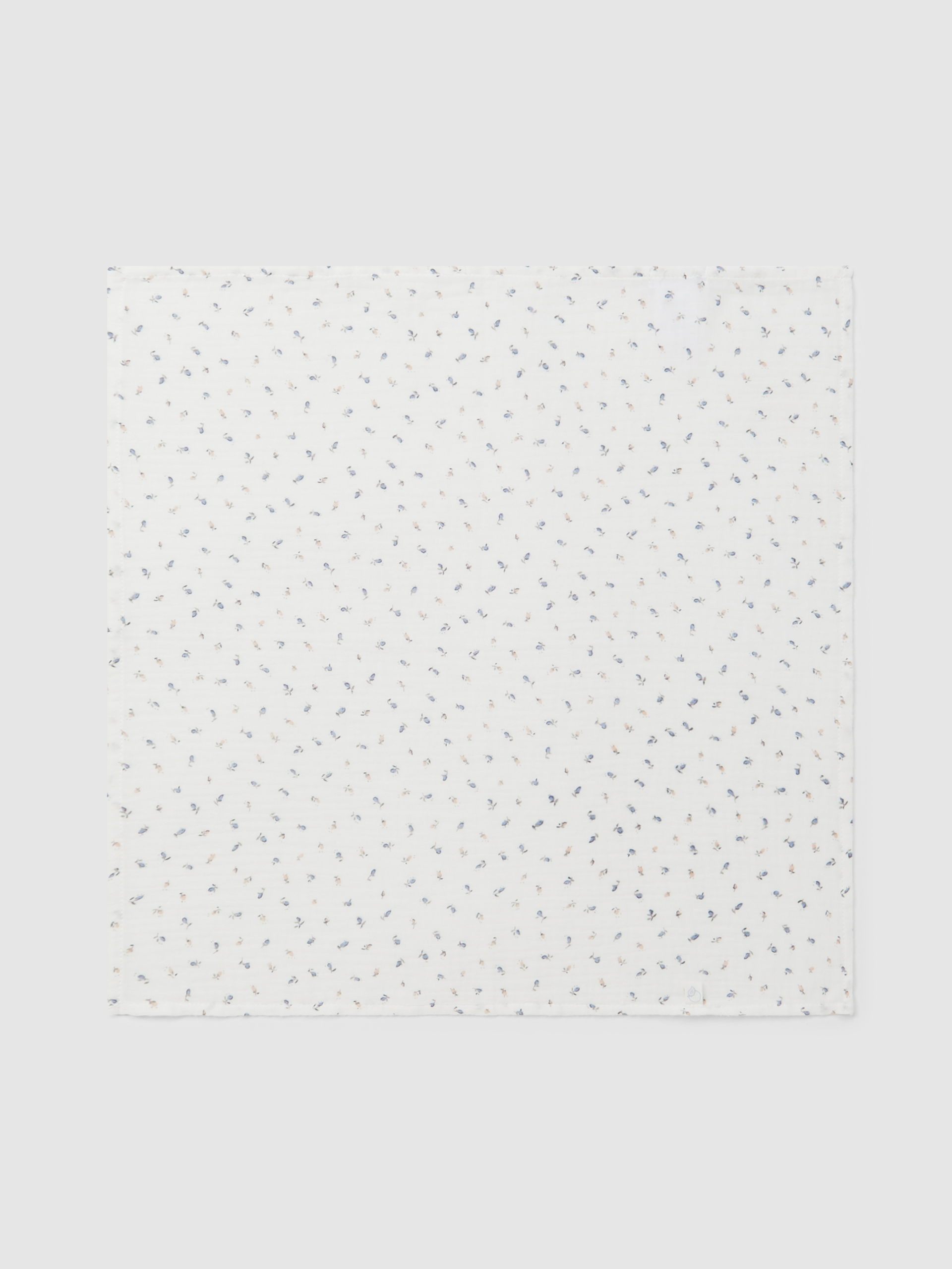 Two-pack printed burping cloth