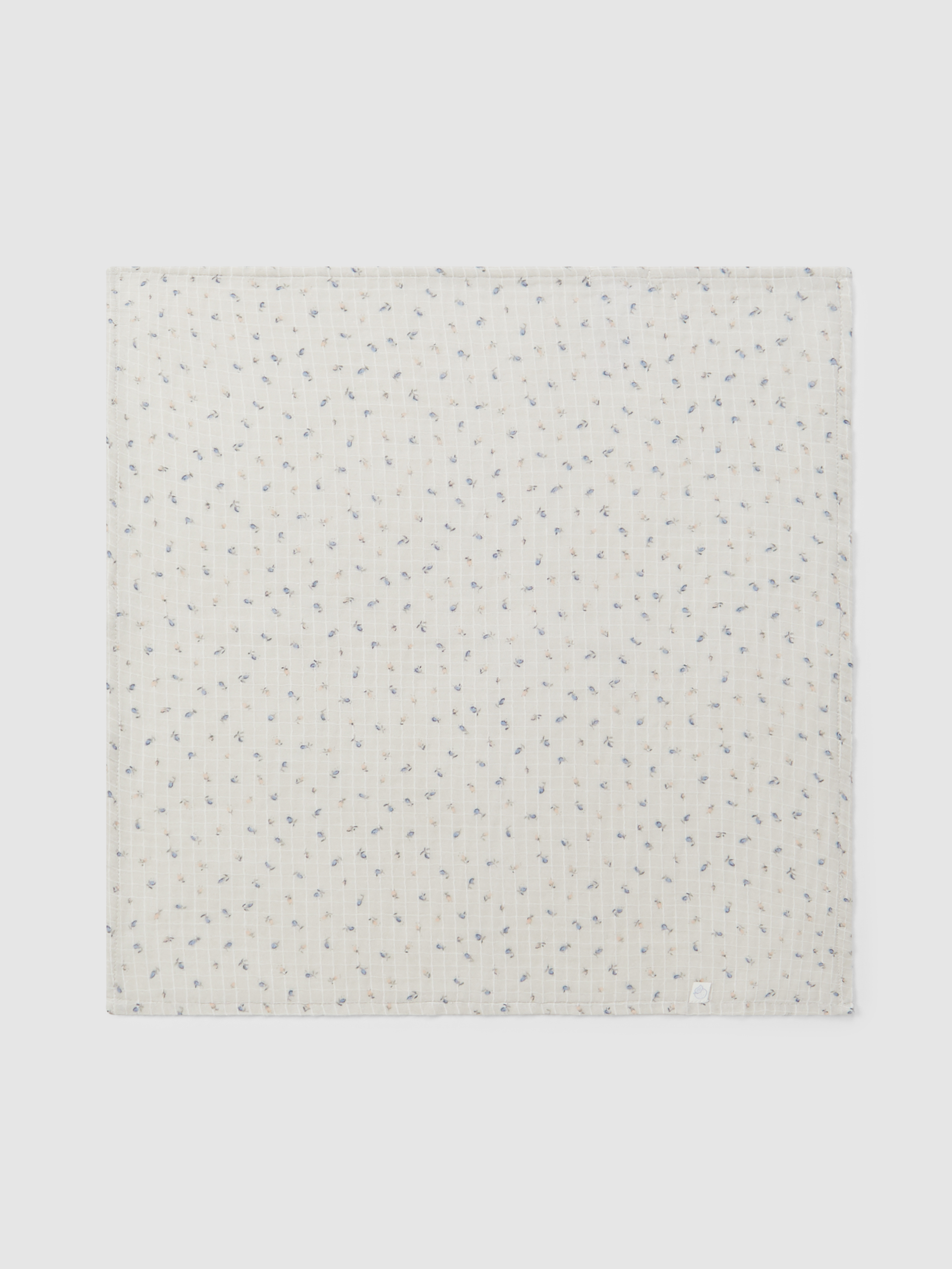 Two-pack printed burping cloth