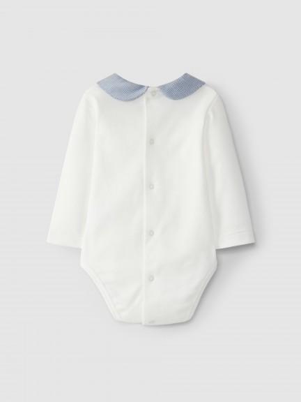 Bodysuit peter pan collar Bodysuit peter pan collar