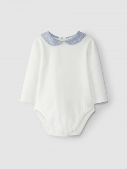 Bodysuit peter pan collar Bodysuit peter pan collar