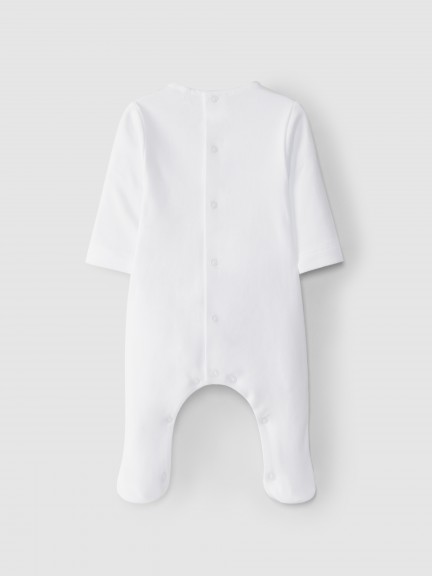Vichy babygrow with smocking Vichy babygrow with smocking