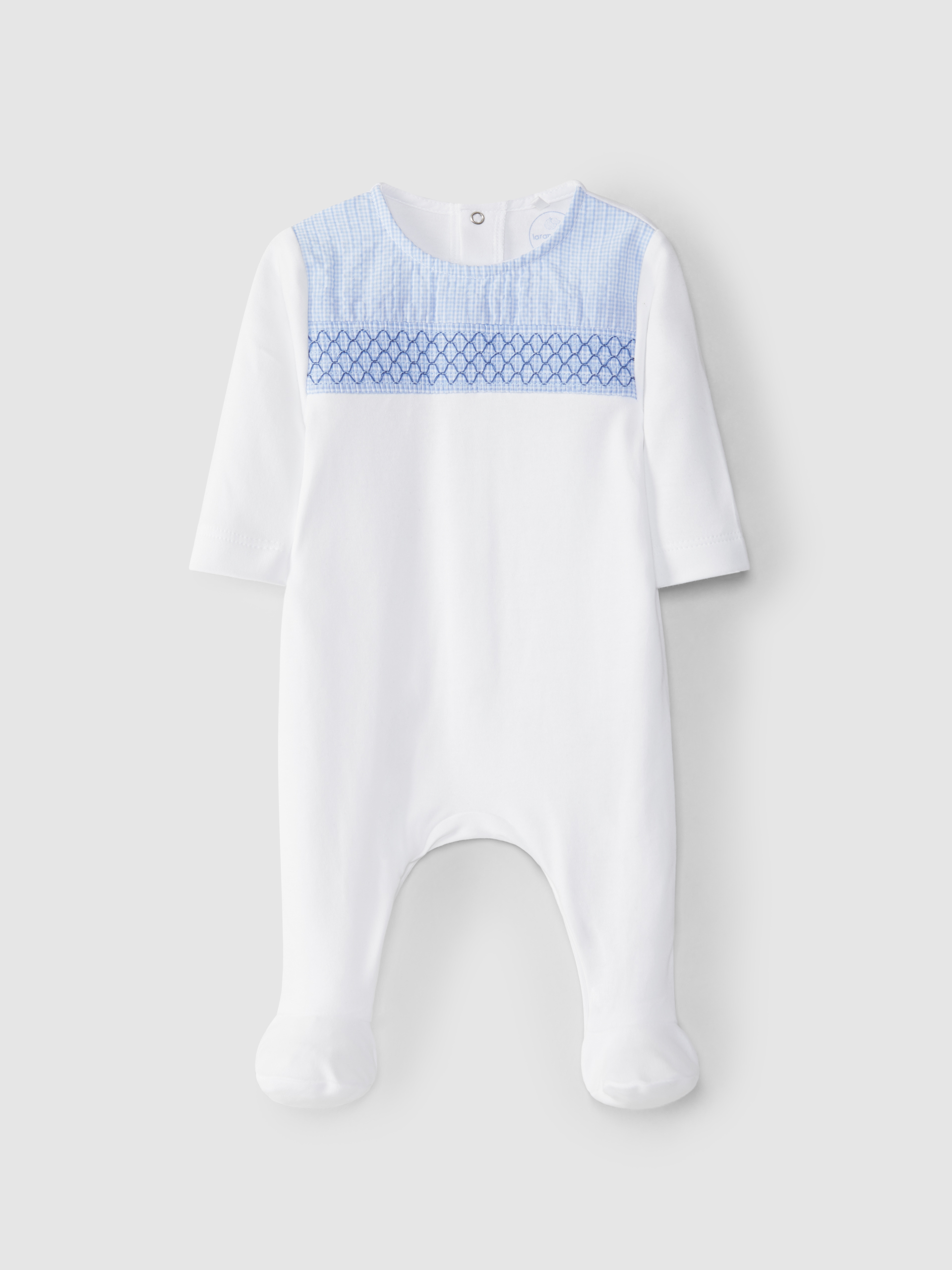 Pelele vichy con smocks