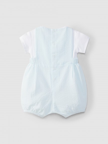 Peto vichy con camiseta Peto vichy con camiseta