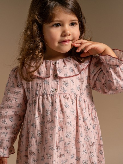 Floral muslin dress Floral muslin dress
