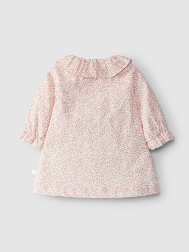 Vestido micro-flores Vestido micro-flores