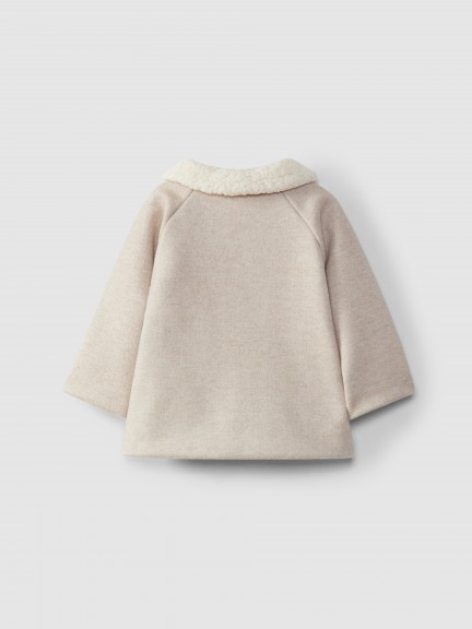Veste avec col en fourrure Veste avec col en fourrure