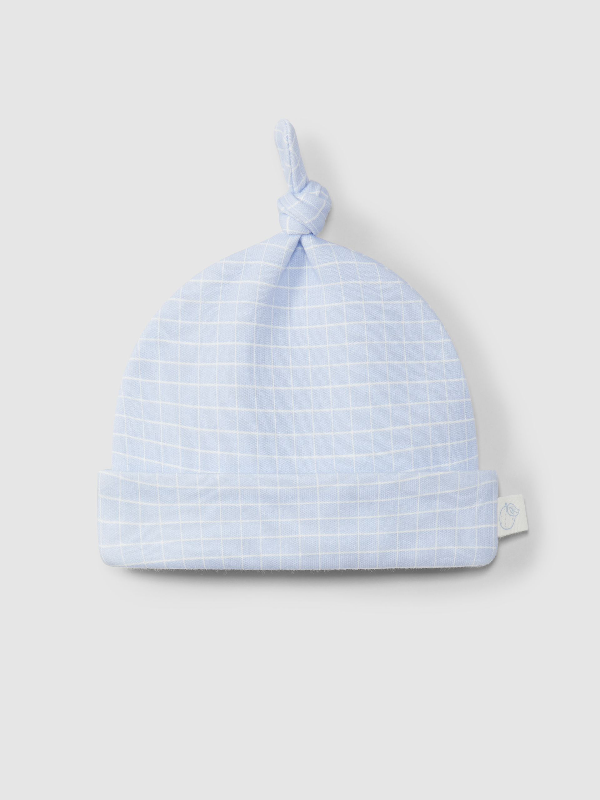 Bonnet imprimé avec un nœud
