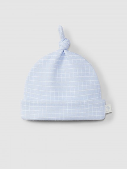 Knot printed hat Knot printed hat
