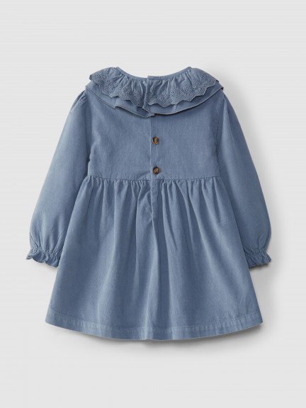 English embroidered ruffle collar dress English embroidered ruffle collar dress