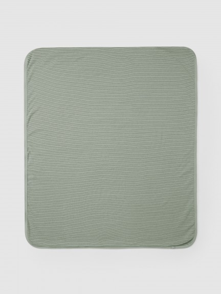 Blanket printed in organic cotton Blanket printed in organic cotton