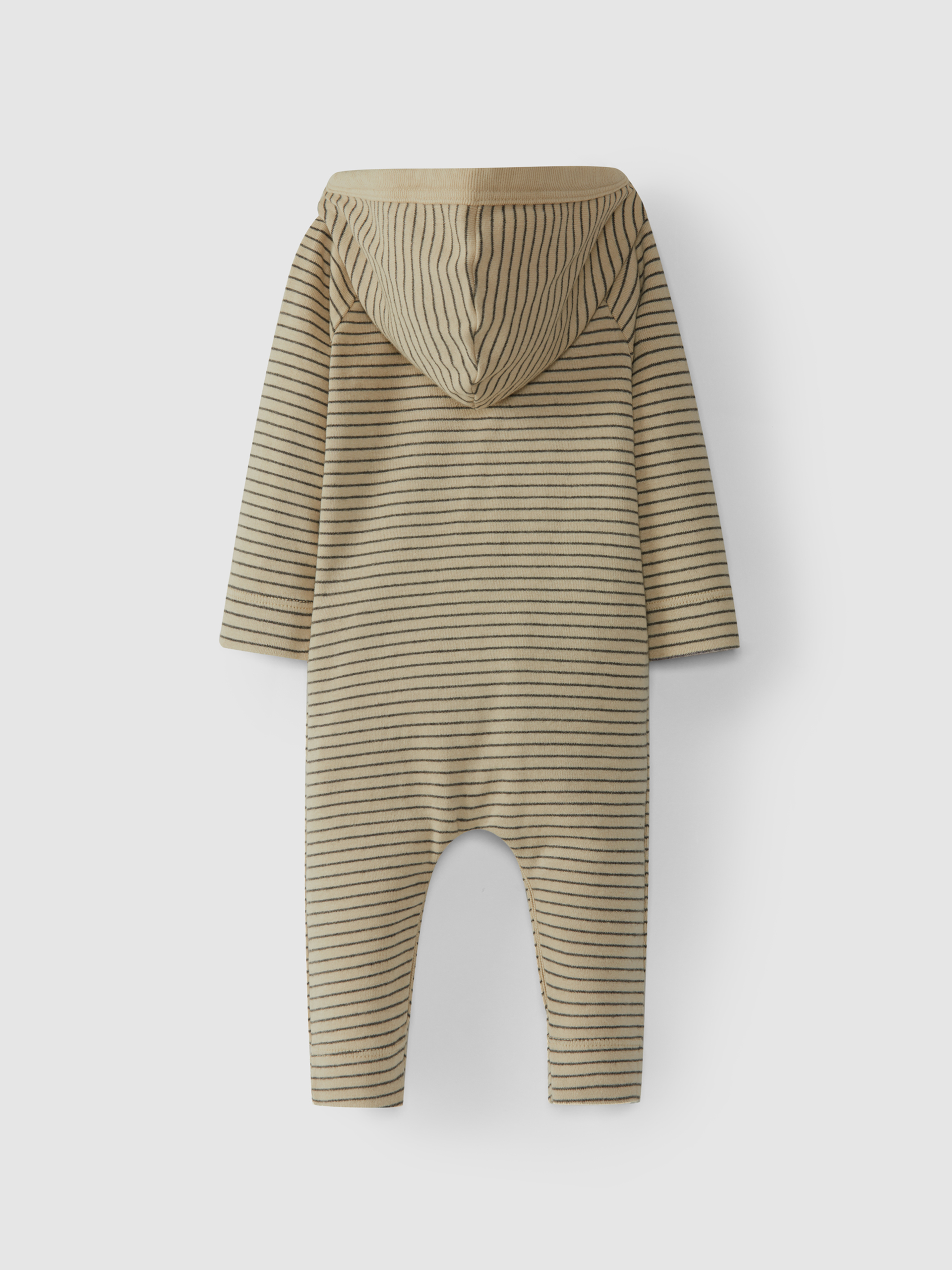 Romper printed with hood organic cotton
