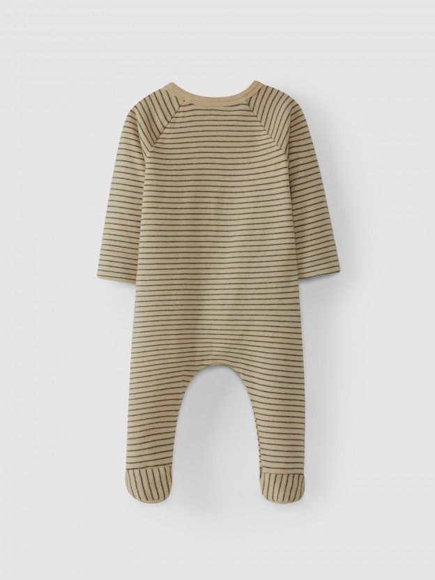 Babygrow printed organic cotton