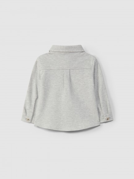 Chemise en maille piquée Chemise en maille piquée