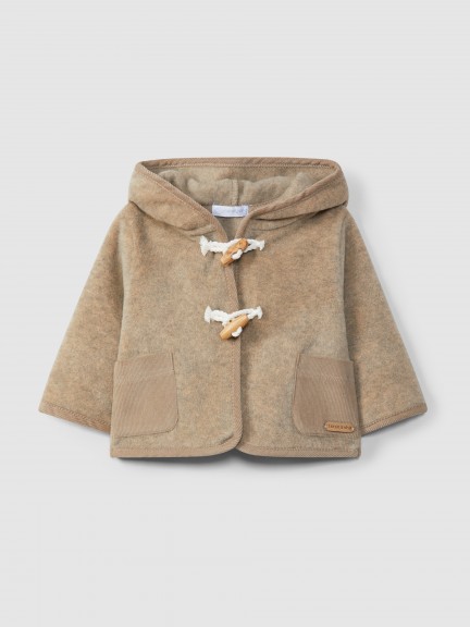 Veste polaire � capuche