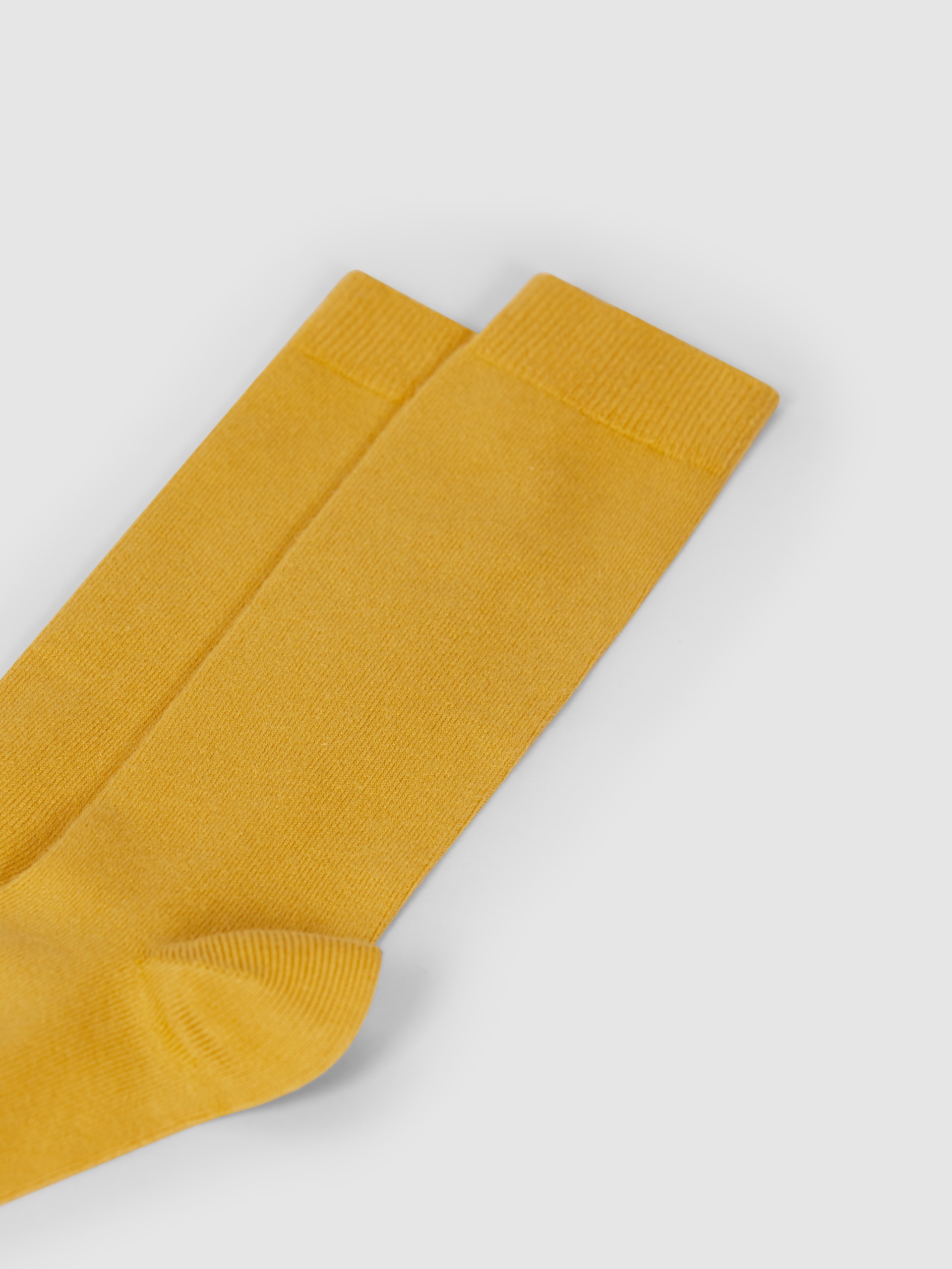 Plain stitch basic knee high socks Cóndor
