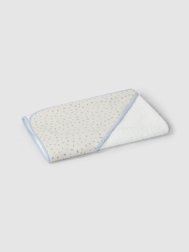 Printed bath towel Printed bath towel