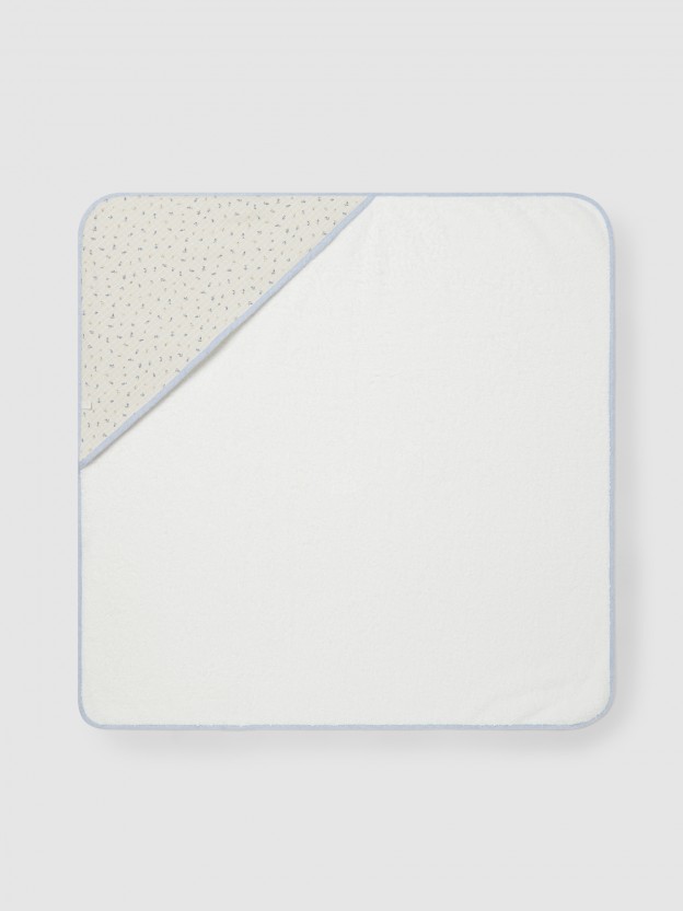 Printed bath towel Printed bath towel