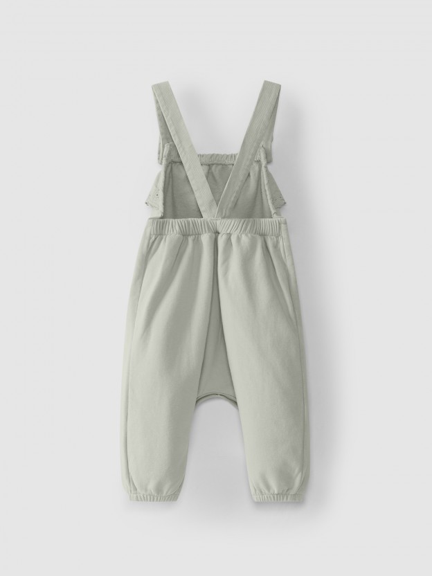 Dungarees English embroidery Dungarees English embroidery