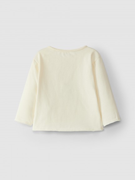 Camiseta manga larga con bolsillo Camiseta manga larga con bolsillo