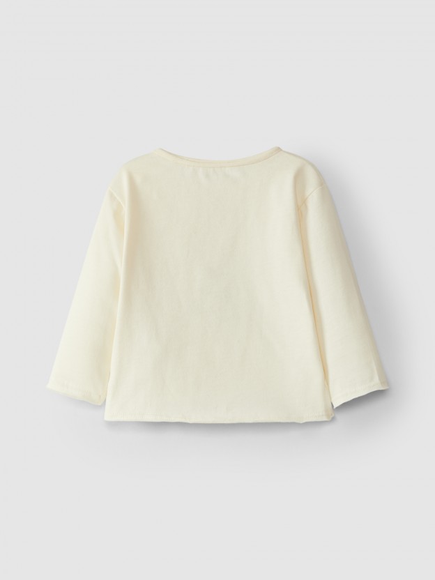Long-sleeved t-shirt with pocket Long-sleeved t-shirt with pocket