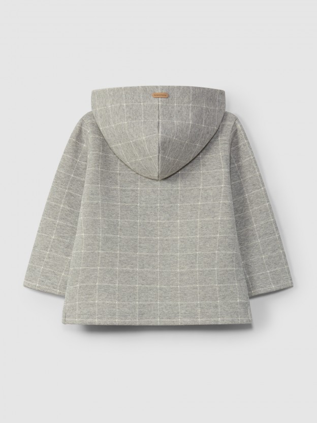 Jersey Tattersall hoodie