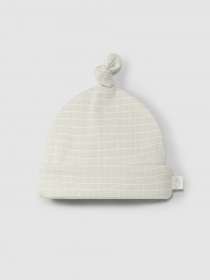 Knot printed hat Knot printed hat